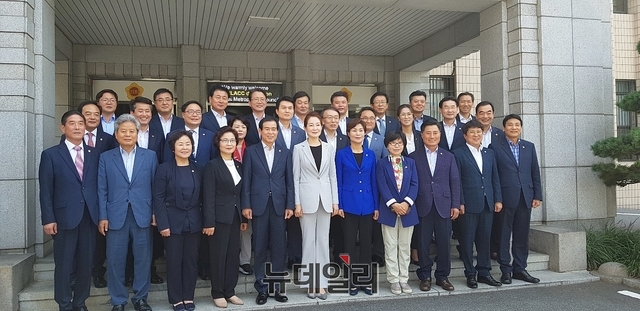 ▲ 제8대 대구시의회 의원들 모습.ⓒ뉴데일리