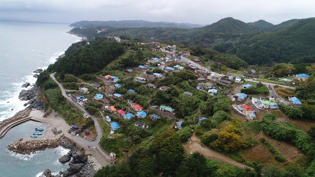 ▲ 여덕 석리마을 전경.ⓒ영덕군