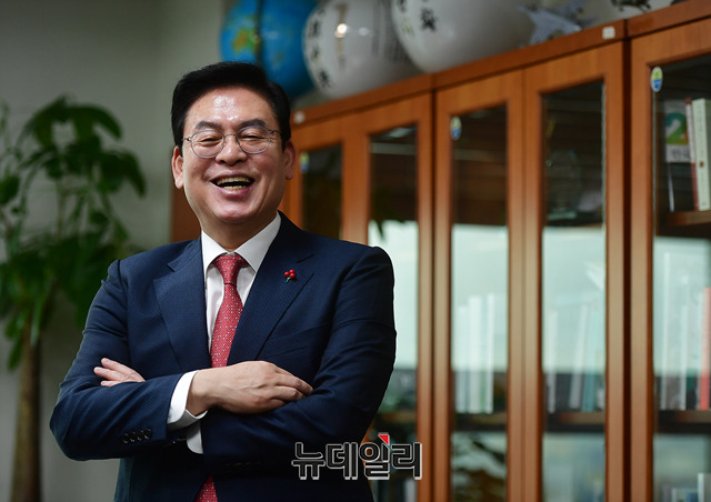 ▲ 자유한국당 정우택 의원. ⓒ뉴데일리 정상윤 기자