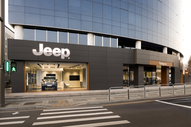 ▲ 강서 지프 전용 전시장ⓒFCA코리아