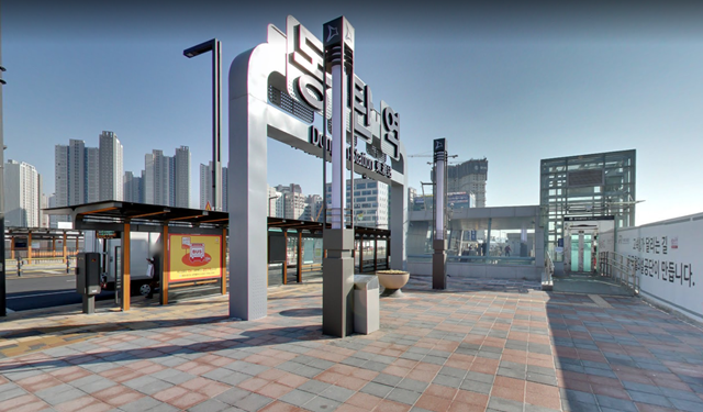 ▲ GTX가 들어서는 경기 화성시 동탄역 전경. ⓒSR