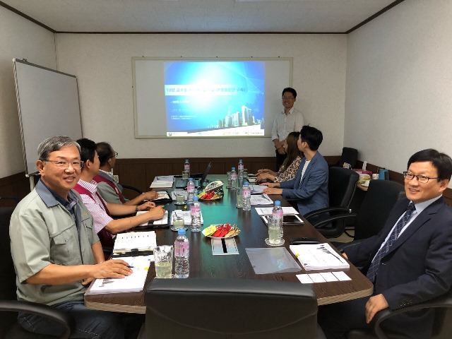 ▲ 글로벌 IP 스타기업인 주식회사 에스앤비(대표 이승지)를 대상으로 추진한 'IP경영진단·구축'지원사업 추진 장면.ⓒ포항상공회의소