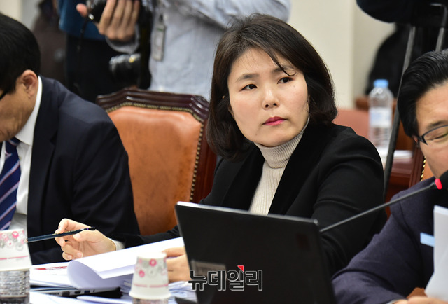 ▲ 전희경 자유한국당 의원.ⓒ뉴데일리 이종현 기자