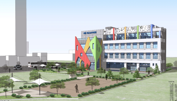 ▲ 제천청소년수련관 신축 설계공모 당선작 새싹.ⓒ제천시