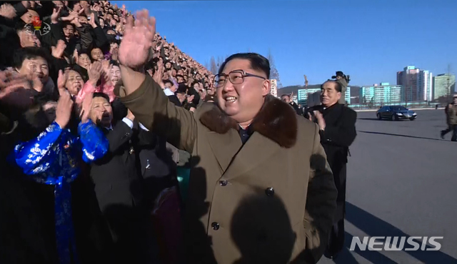 ▲ 북한의 김정은ⓒ뉴시스. 무단 전재 및 재배포 금지.