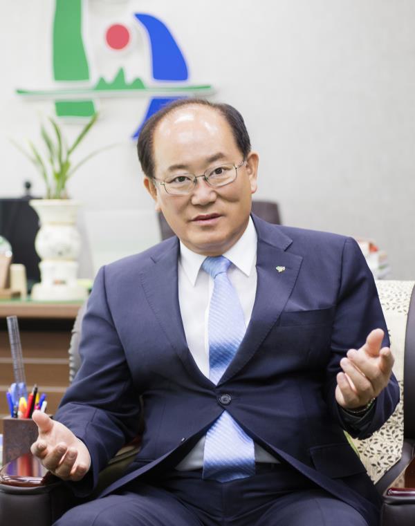 ▲ 류한우 단양군수.ⓒ단양군