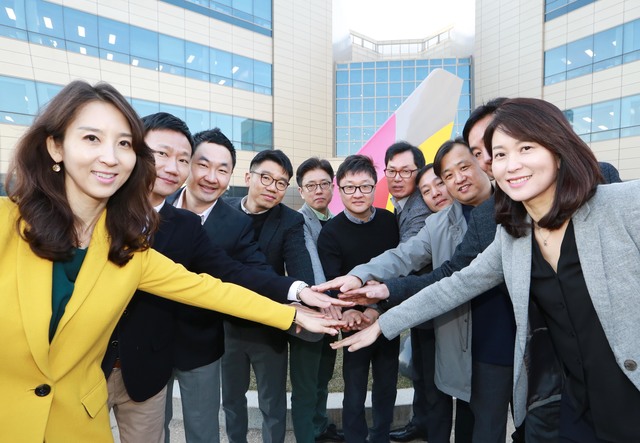 ▲ 아시아나항공 신임 팀장들 모습ⓒ아시아나항공