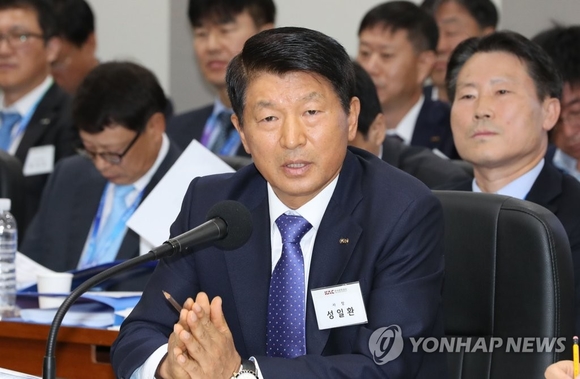 ▲ 성일환 전 한국공항공사 사장. ⓒ연합뉴스