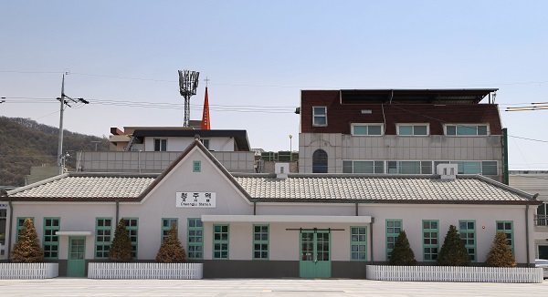 ▲ 51년 만에 복원된 옛 청주역사 전시관.ⓒ청주시