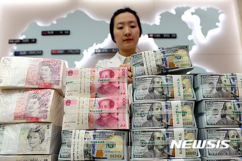 ▲ 중국발 금융시장의 불안이 외환시장까지 번져나가고 있다.ⓒ 뉴시스