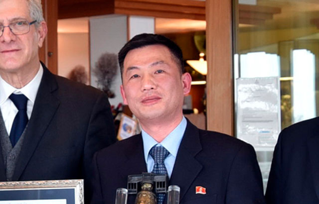 ▲ 현재 이탈리아 정보기관 보호 아래 있는 것으로 알려진 조성길 駐이탈리아 북한 대사 대리. ⓒ뉴시스. 무단전재 및 재배포 금지.