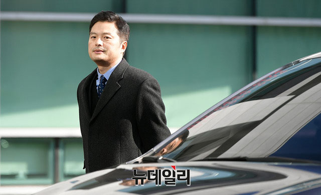 ▲ 지난 3일 검찰에 출석하는 김태우 前청와대 특감반 조사관. ⓒ뉴데일리 DB