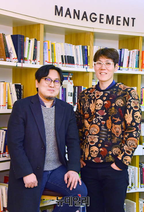 ▲ 이영진 이노션 오프너 팀장(좌), 김원국 이노션 픽셀 부장. ⓒ박성원 기자