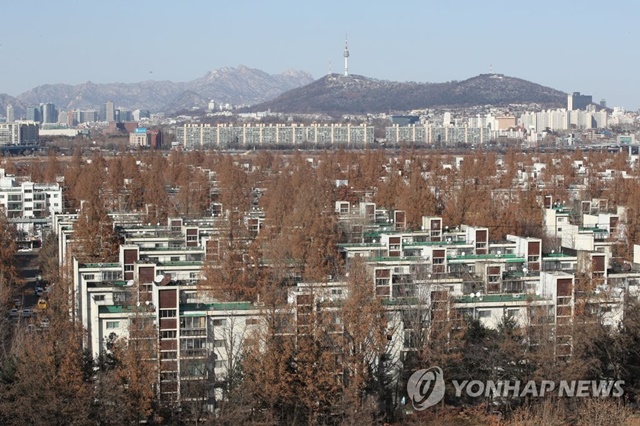 ▲ 서울 서초구 반포주공 1단지 전경. ⓒ연합뉴스