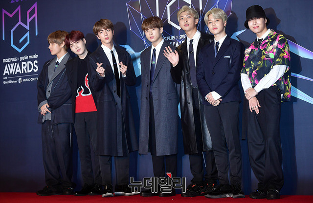 ▲ 인기 그룹 방탄소년단. ⓒ뉴데일리 정상윤 기자