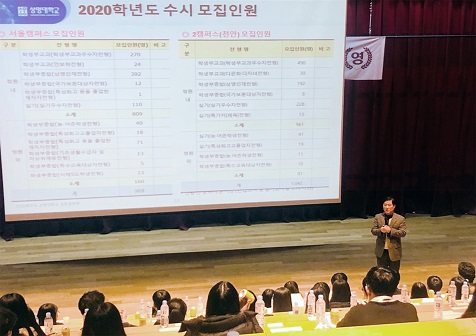 ▲ 8일 서울 노원구 광운대학교에서 경기대 등이 마련한 고교생 대상 '학생부종합전형 모의면접'이 진행됐다. ⓒ상명대