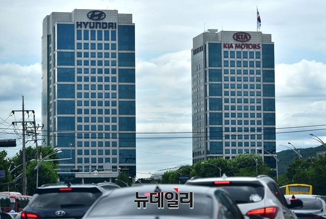 ▲ 서울 서초구 소재 현대자동차, 기아자동차 사옥. ⓒ뉴데일리 DB