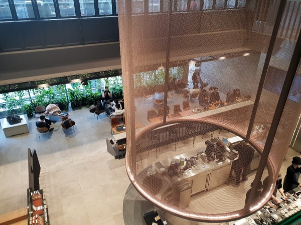 ▲ 맥심 플랜트 2층에서 내려다본 모습. ⓒ뉴데일리 임소현 기자