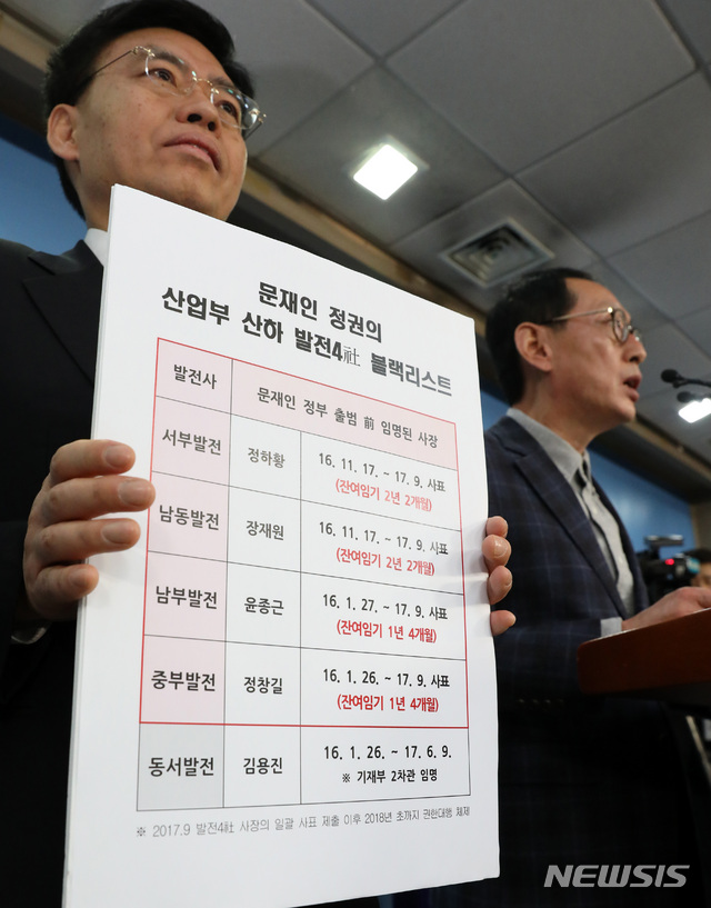 ▲ 자유한국당 김도읍 의원(우)과 최교일 의원(좌)이 10일 국회 정론관에서 기자회견을 열어 