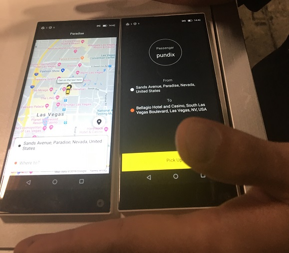 ▲ 펀디엑스가 공개한 블록체인 휴대폰 '엑스폰'ⓒ뉴데일리DB