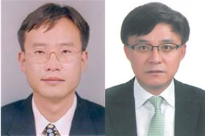 ▲ 조경제 경영지원이사(왼쪽), 김호연 기금운용총괄이사.