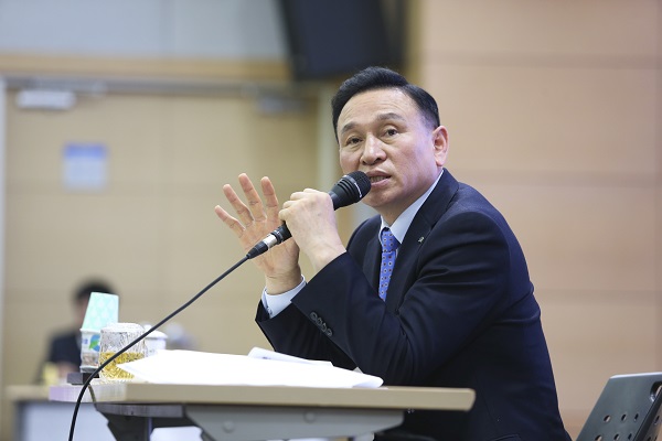 ▲ 구본영 천안시장.ⓒ천안시