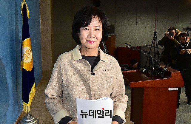 ▲ 손혜원 전 더불어민주당 의원. ⓒ뉴데일리 이종현 기자