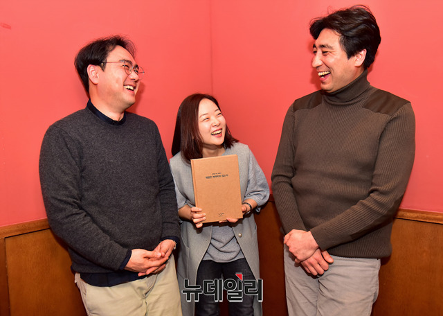 ▲ 이승준 SM C&C 크리에이티브 디렉터, 이안서경 스토리램프 대표, 한근조 대홍기획 수석. ⓒ정상윤 기자