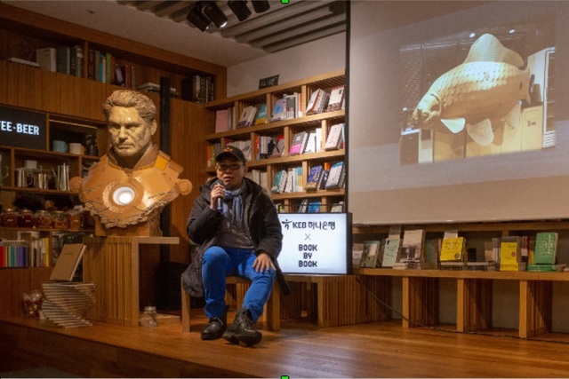 ▲ 제일기획 전 아트디렉터 출신 정현철 작가. ⓒ딴짓연구소