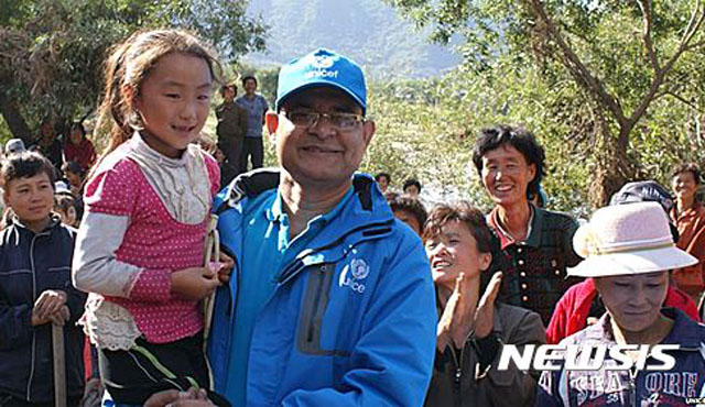 ▲ 유엔아동기금(UNICEF)의 과거 인도적 대북지원활동 모습. ⓒ뉴시스. 무단전재 및 재배포 금지.
