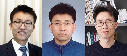▲ 사진 왼쪽부터 박환우·김도경·신종대 교수.ⓒ건양대