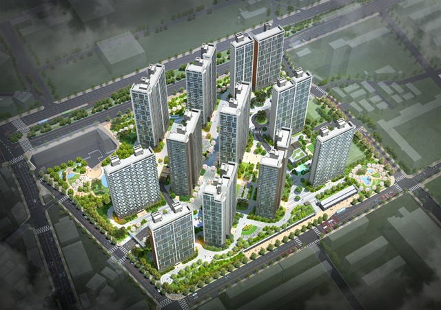 ▲ 'e편한세상 계양 더프리미어' 조감도. ⓒ삼호