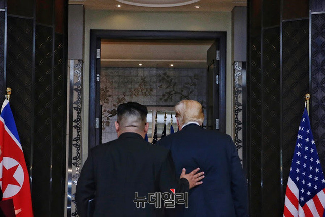 ▲ 북한 김정은(왼쪽)과 도널드트럼프 미국 대통령.ⓒ뉴데일리 DB
