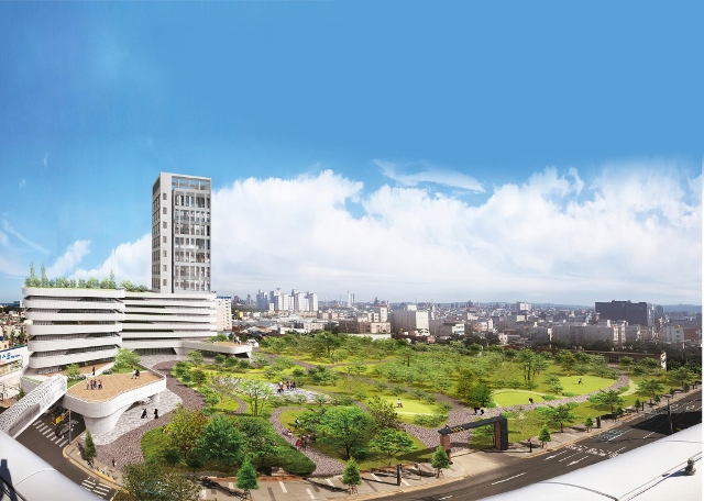 ▲ 포항시 중앙동 도시재생사업 조감도.ⓒ포항시