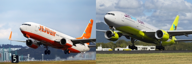 ▲ ⓒ제주항공, 진에어 제공