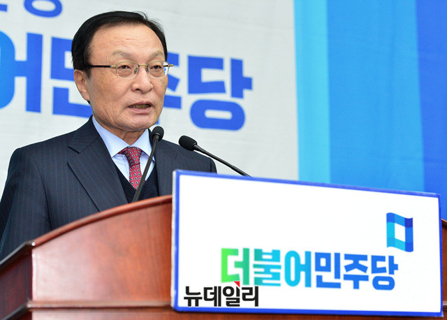 ▲ 더불어민주당 이해찬 대표. ⓒ뉴데일리 공준표 기자