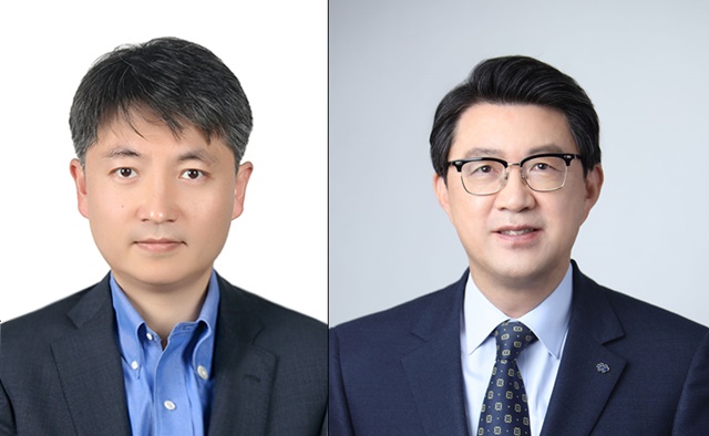 ▲ 김상우 대림산업 부회장(좌)과 조남창 삼호 사장. ⓒ대림