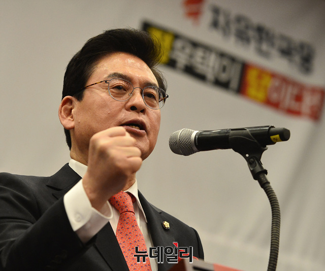 ▲ 자유한국당 정우택 의원. ⓒ뉴데일리 박성원 기자