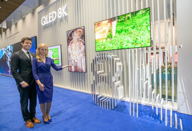 ▲ 삼성전자가 8일까지 네덜란드 암스테르담에서 열리는 유럽 최대 디스플레이 전시회 'ISE 2019'에 참가해 8K 사이니지 등 상업용 디스플레이 신제품을 대거 공개한다. ⓒ삼성전자