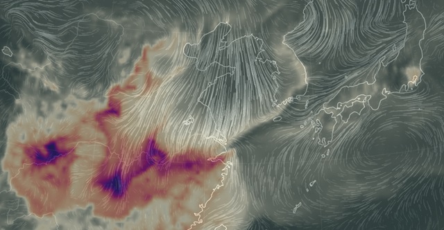 ▲ ⓒearth.nullschool