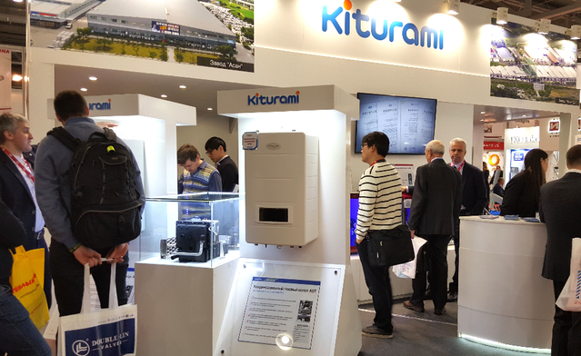 ▲ 지난해 '아쿠아 섬 모스코' 전시장에 차려진 귀뚜라미 부스 ⓒ 귀뚜라미