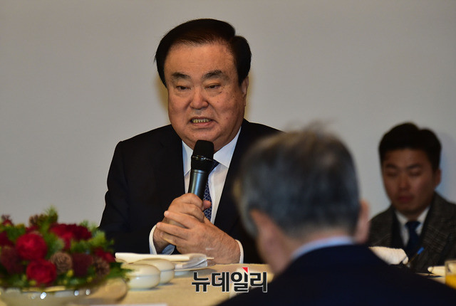 ▲ 문희상 국회의장. 이종현 기자