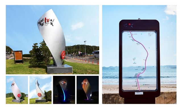 ▲ 포항 설머리물회지구 조형물.ⓒ포항시