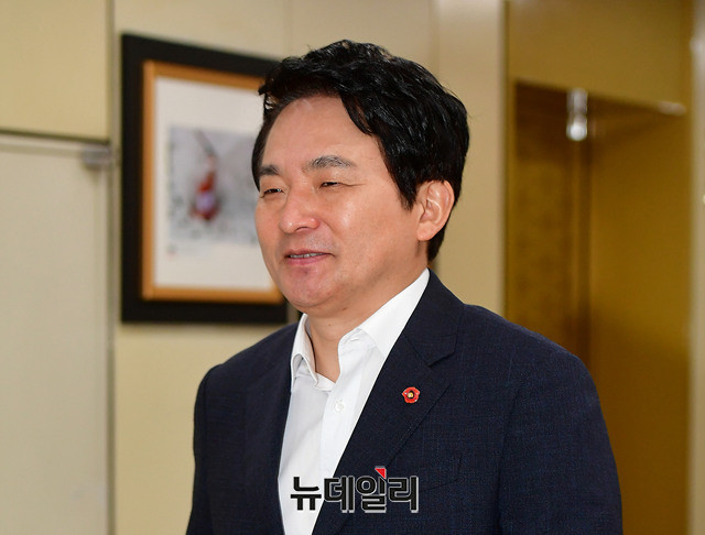 ▲ 원희룡 제주도지사. 뉴데일리 정상윤 기자