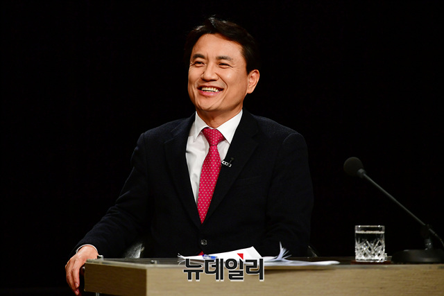 ▲ 김진태 자유한국당 당대표 후보.ⓒ사진=공동취재단