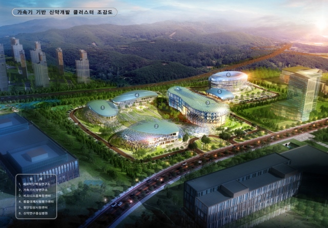 ▲ 신약개발 클러스터 조감도.ⓒ포항시