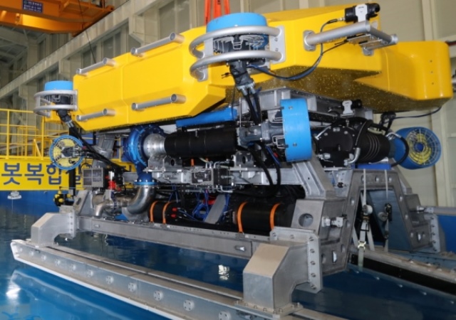 ▲ 수중로봇 모습.ⓒ포항시