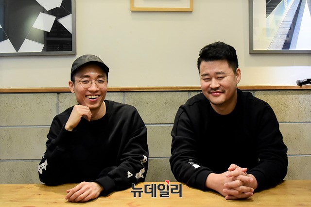 ▲ (좌측부터) 변사범·신명섭 플러스엑스 공동대표 ⓒ박성원 기자