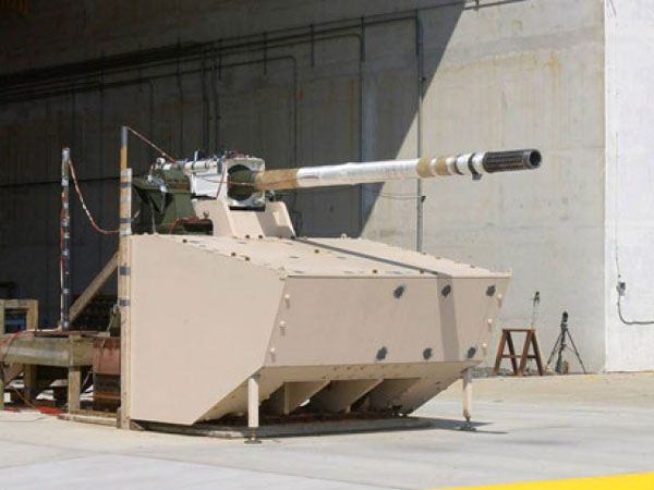 ▲ 미국은 1980년대 초반부터 전열 화학포를 개발한 것으로 알려졌다. ⓒ넥스트 빅픽쳐 관련화면 캡쳐.