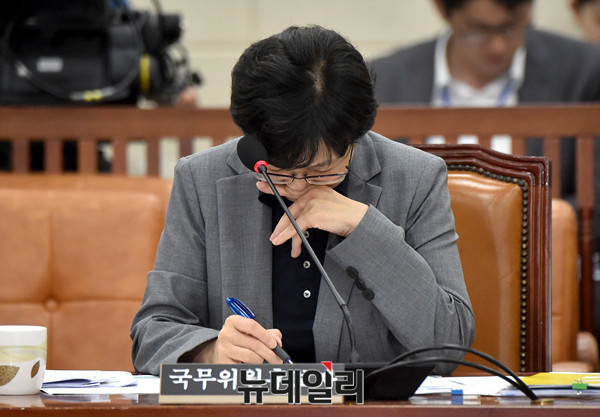 ▲ 김은경 전 환경부 장관. ⓒ이종현